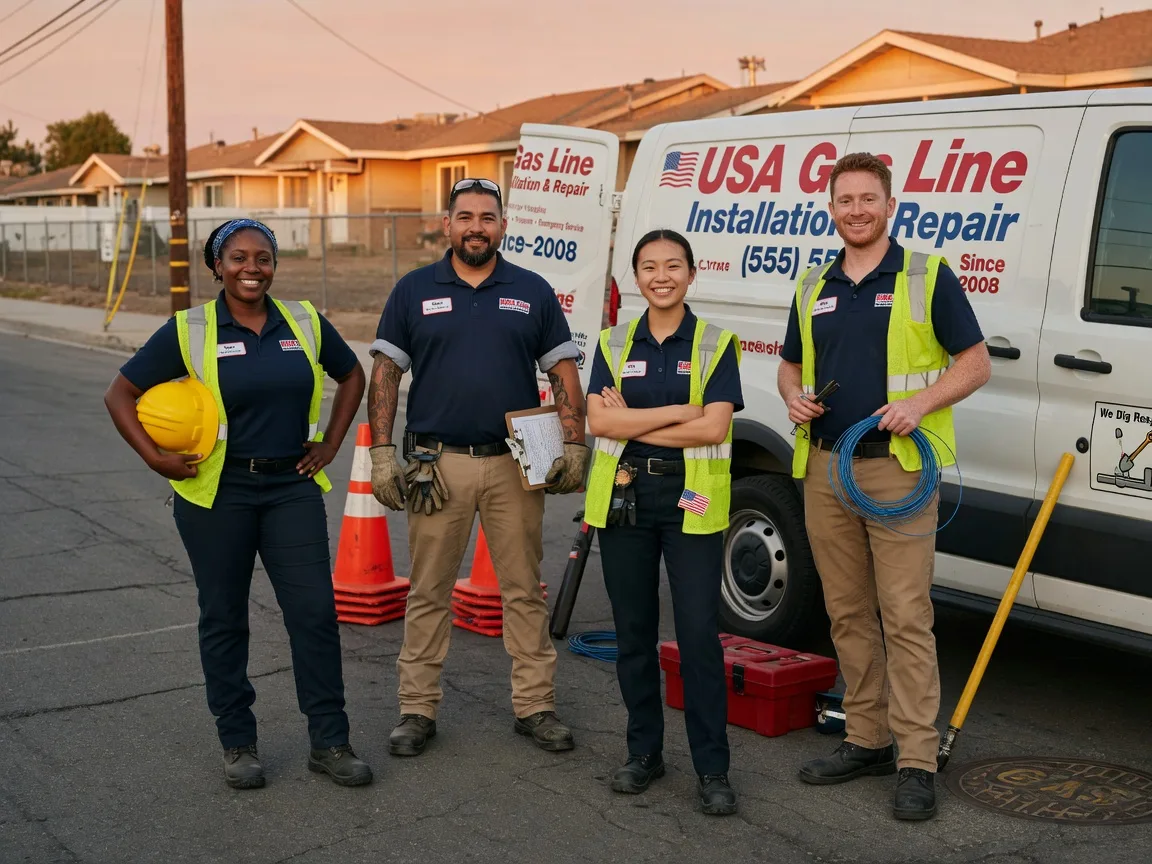 Gas Line Installation company in Bear Creek, NC